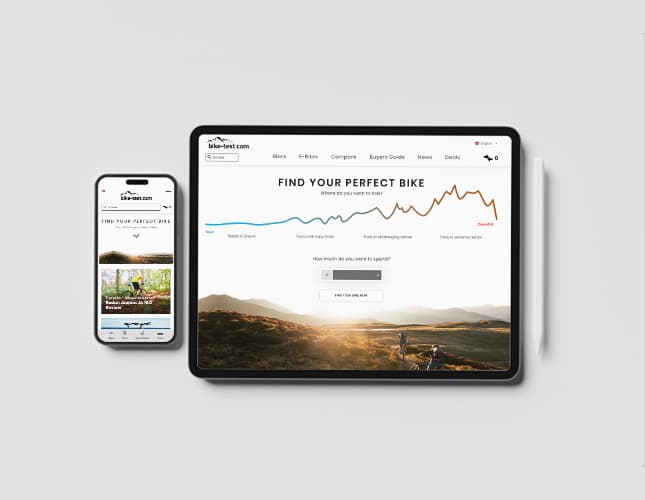Bike Test website
