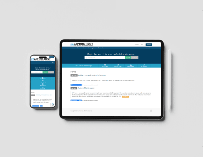 JapRox Host website